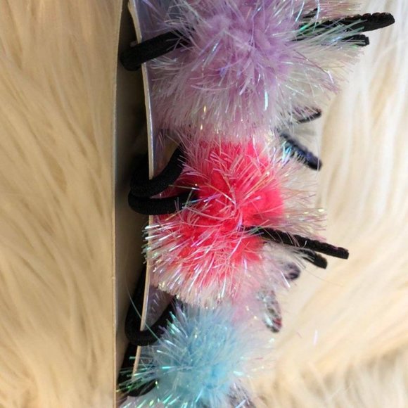 SparklemyUniverse Bunny Pompom Hair Accessory Set - Picture 6 of 8